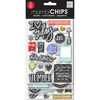 Chalk-Colored Amazing - Chipboard Value Pack