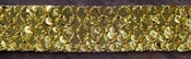Gold Sequin Trim - Memory Hardware - Prima