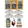 Signage - Country Kitchen Stickers 8"X5.25"