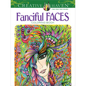 Creative Haven Fanciful Faces - Dover Publications