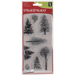 Woodland Wonderland - Inkadinkado Christmas Clear Stamps