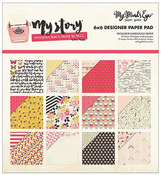My Story 6 x 6 Paper Pad - My Minds Eye