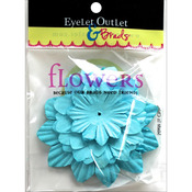 Blue311 - Eyelet Outlet Flowers 40/Pkg