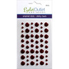 Glitter Red - Eyelet Outlet Adhesive-Back Enamel Dots 54/Pkg