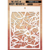 Scribbles - Brett Weldele Stencil Collection 6.5"X4.5"