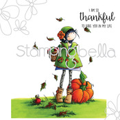 Tiny Townie Fay Loves Fall - Stamping Bella Cling Stamp 6.5"X4.5"