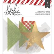 Oh What Fun Foil Transparent Die-cut Shapes - Heidi Swapp