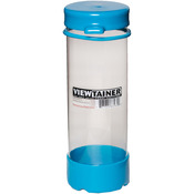 Sky Blue - Viewtainer Tethered Cap Storage Container 2.75"X8"