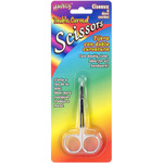 Silver - Double-Curved Embroidery Scissors 3.5"