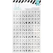 Clear Date Circles Heidi Swapp Memory Planner Stickers