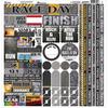 The Running Collection Cardstock Sticker Sheet - Reminisce