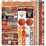 Basketball Cardstock Sticker Sheet - Reminisce