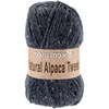 Blue Stone - Natural Alpaca Tweed Yarn
