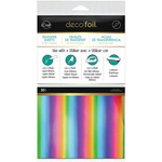 Rainbow - Deco Foil 6"X12" 20/Pkg