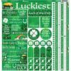 Lucky Cardstock Sticker Sheet - Reminisce