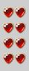 Rhinestone Hearts Mini Stickers - Little B