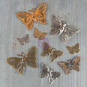 Grungy Butterflies - Mechanicals - Prima