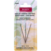 Size 24 3/Pkg - Double Point Central Eye Tapestry Needle