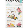 Floral - Heidi Swapp Memory Planner Clear Stickers