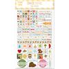 Summer Fun Clear Planner Stickers - Bo Bunny