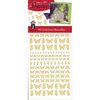Gold Jewel Butterflies - Dazzles Stickers