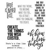 Ponderings Tim Holtz Cling Stamps