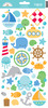 Anchors Aweigh Icon Sticker Sheet - Doodlebug