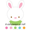Bunnies Sweet Roll Mini Stickers - Doodlebug