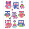 Owl Splendor - Elegance Stickers 5"X6" Sheet