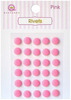 Pink Self Adhesive Rivets - Queen & Co
