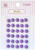 Purple Self Adhesive Rivets - Queen & Co