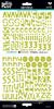 Homespun Olive You Alpha - Illustrated Faith Basics Stickers 6"X12"