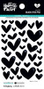 Black Eye Pea - Illustrated Faith Basics Enamel Heart Stickers