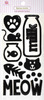 Meow Epoxy Icon Stickers - Queen & Co