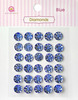Blue Diamonds Stickers - Queen & Co 