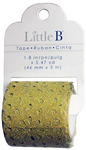 Gold 46mm Glitter Lace - Little B