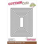 Stitched Rectangle - CottageCutz Basics Dies 8/Pkg