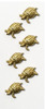 Gold Turtles Mini Stickers - Little B