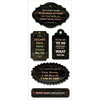 Start To Be Great - MultiCraft Chalk Inspirational Tags 3"X6.5" Sheet