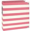 Pink Stripe 6 x 8 Binder - Snap - Simple Stories