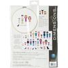 8" Round 14 Count - All In The Family Counted Cross Stitch Kit