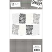 Basics Color Vibe Sticker Sheets - Sn@p! Basics Color Vibe - Simple Stories