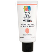 Blushing - Dina Wakley Media Heavy Body Acrylic Paint 2oz