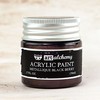Black Berry Metallique Acrylic Paint - Art Alchemy - Prima