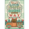 8"X12" 14 Count - Don't Look Back Counted Cross Stitch Kit