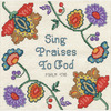 10"X10" 14 Count - Sing Praises Counted Cross Stitch Kit