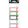 Big City Brights Banner W/Gold Foil Dots - Label Stickers