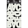 Ava Prisma White Glitter - Large Word Stickers