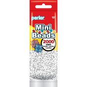 White - Mini Perler Beads 2000/Pkg