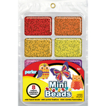 Warm - Perler Mini Beads Fused Bead Tray 8,000/Pkg